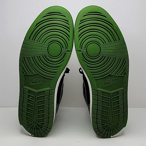 Jordans | 1 Retro High Chlorophyll green/black hi-top sneakers | MENS 14 - Picture 10 of 11